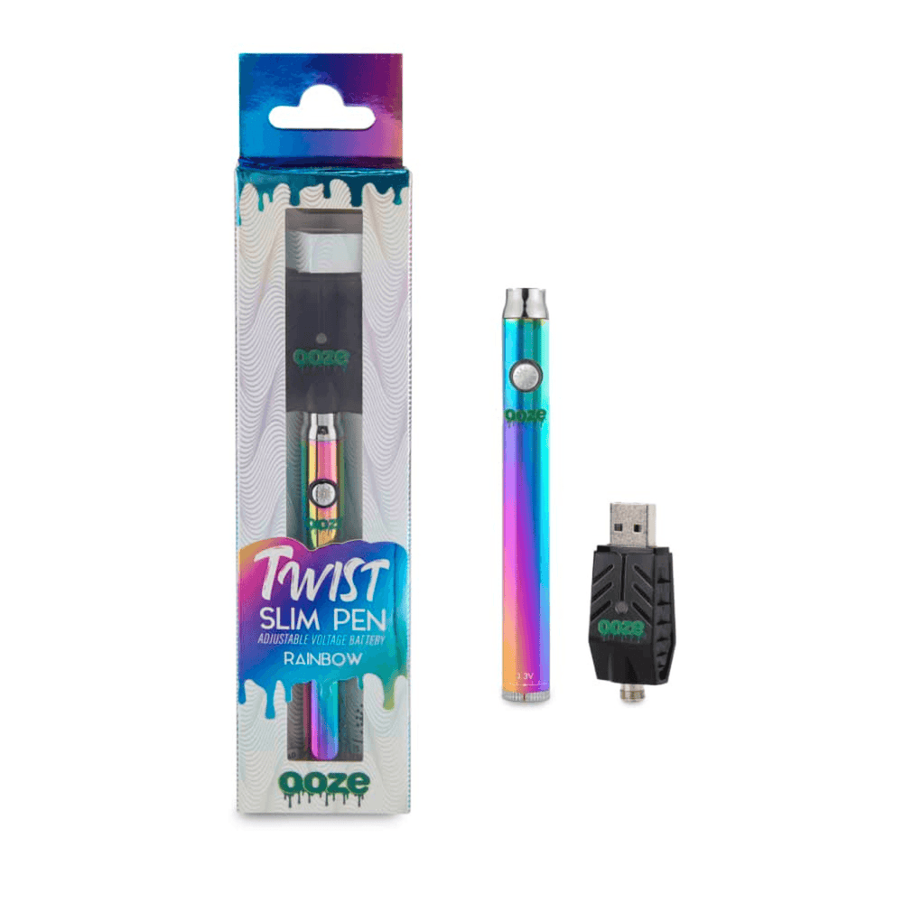 Ooze Slim Twist Cartridge Vaporizer - Up N Smoke