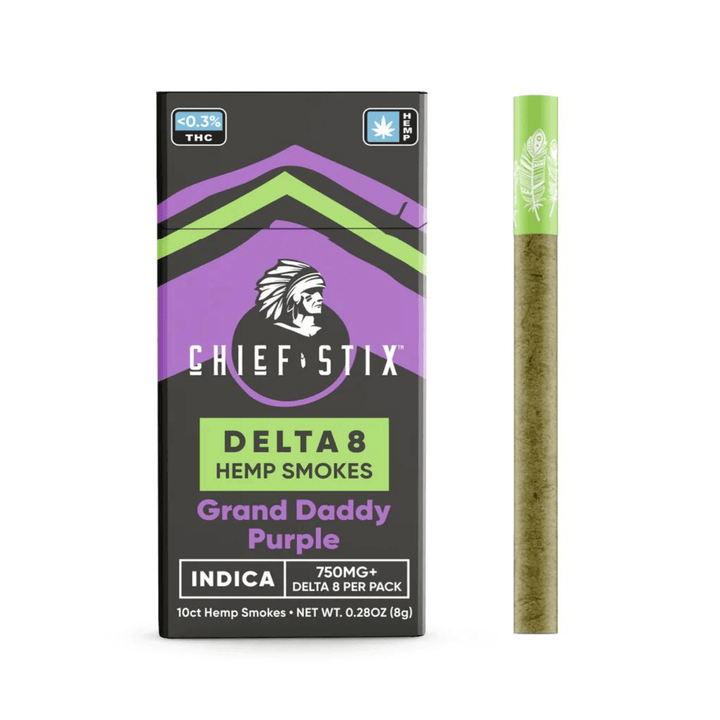 Chief Stix Delta 8 Hemp Smokes - Up N Smoke