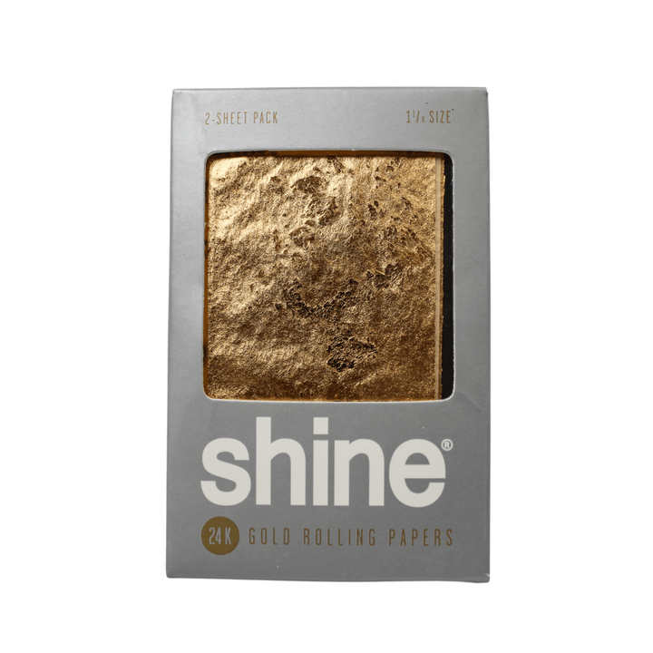 Shine 24K Gold 1 1/4 Size Papers - Up N Smoke