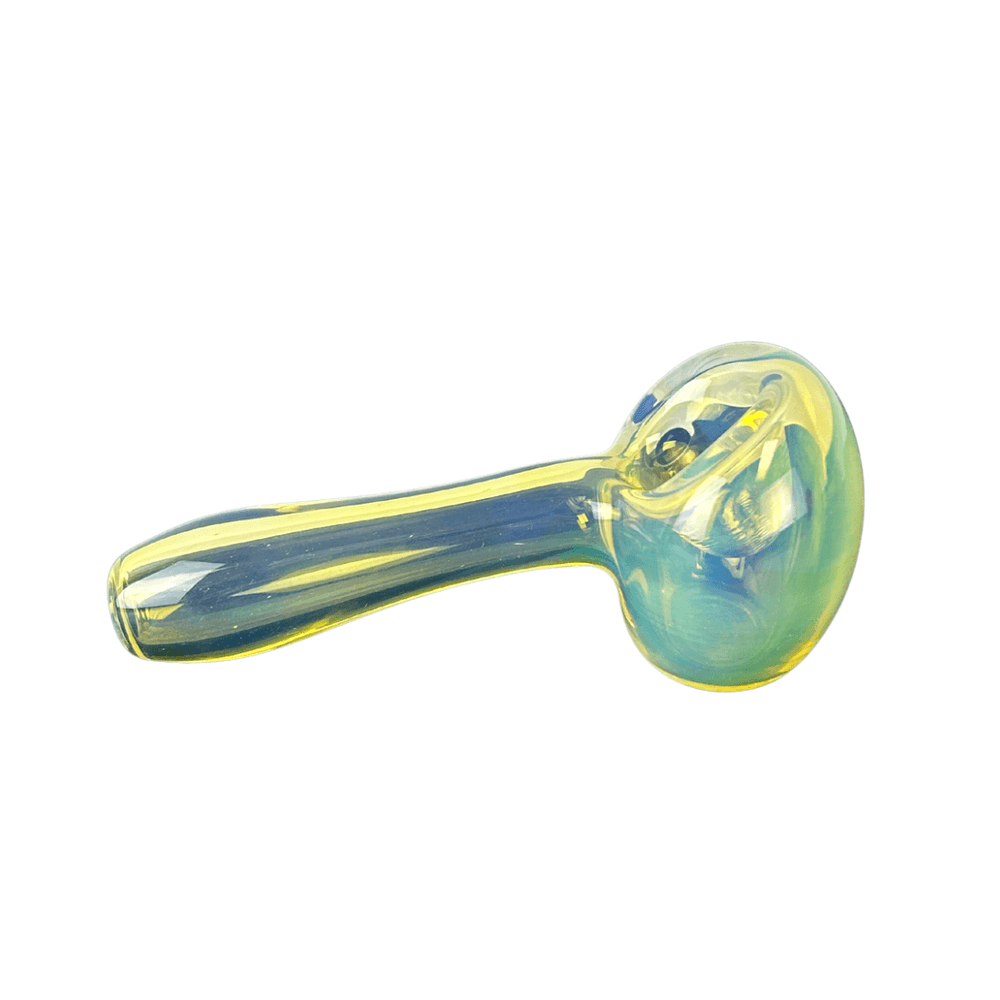 Suede Silver Fumed Spoon - Up N Smoke