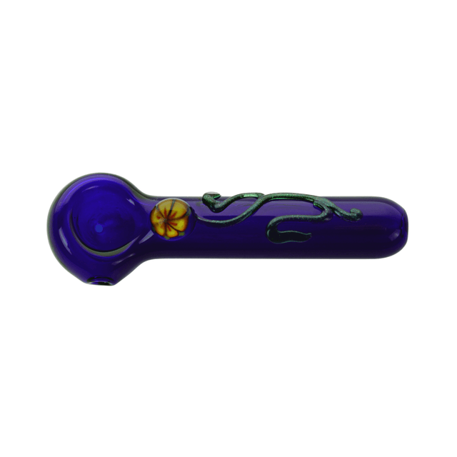 JF KM02 Blue Pipe w/Flower - Up N Smoke