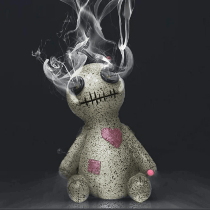 Voodoo Doll Backflow Incense burner - Up N Smoke