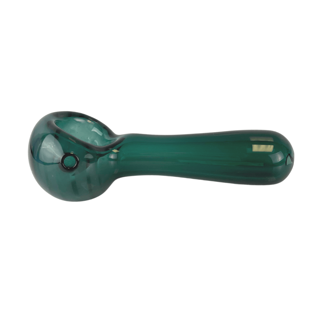 JF Colored Silver Fumed Swirl Pipe - Up N Smoke