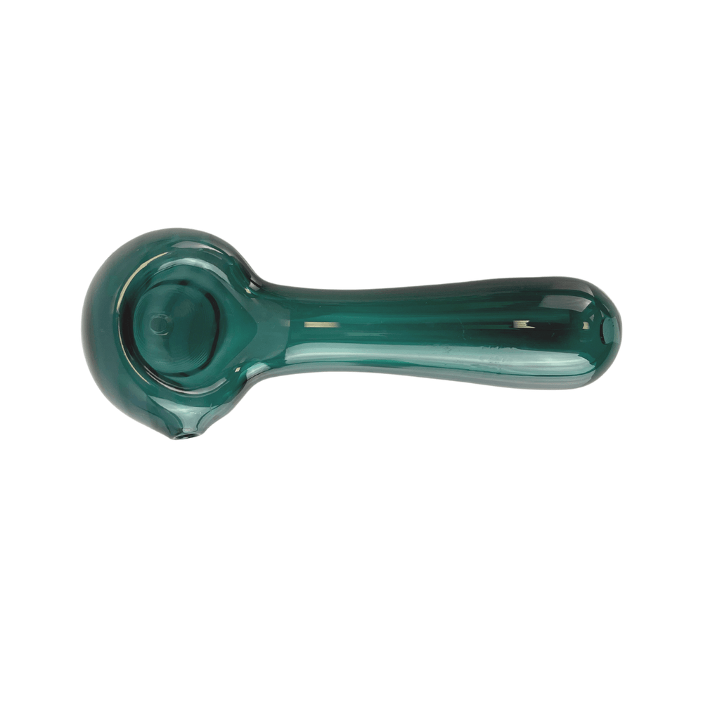 JF Colored Silver Fumed Swirl Pipe - Up N Smoke