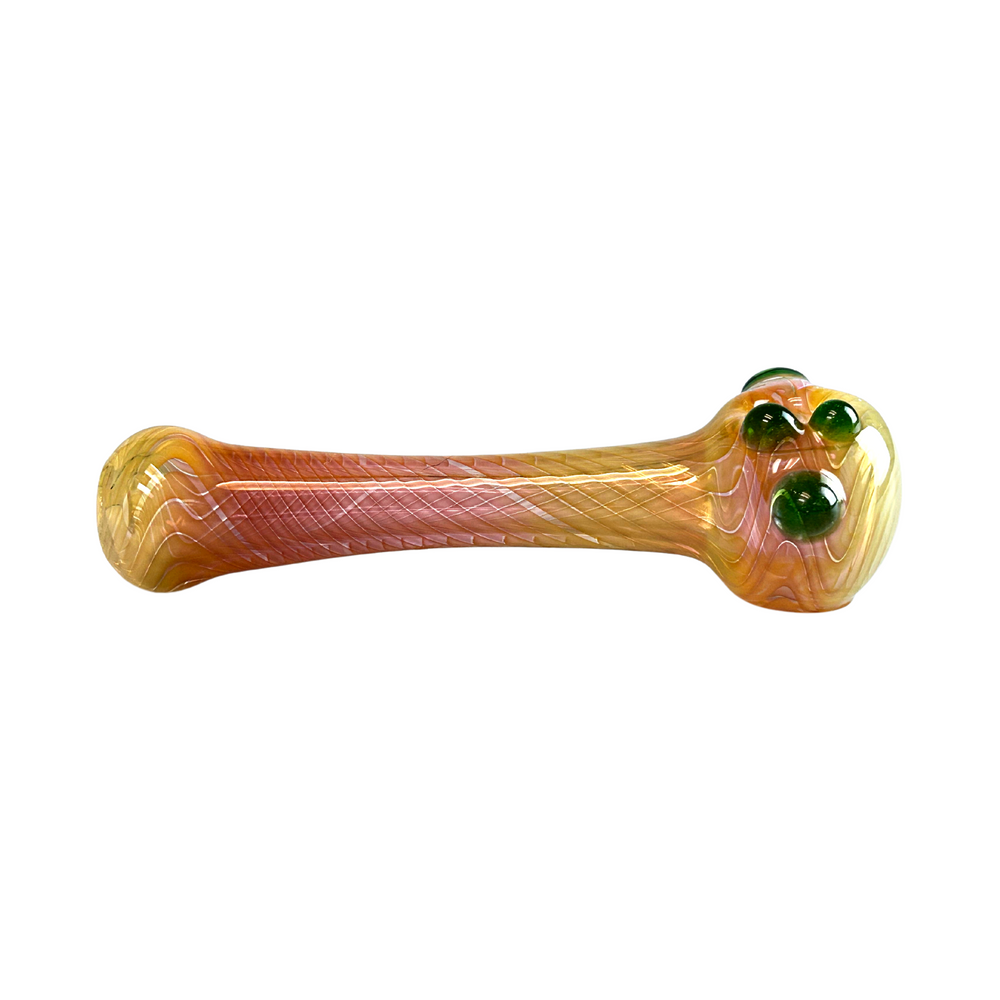 Chris Drags Lined Gold Fume Spoon - Up N Smoke