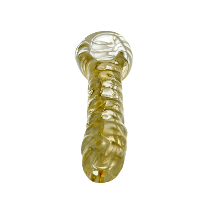 JF Textured Silver Fumed Pipe - Up N Smoke