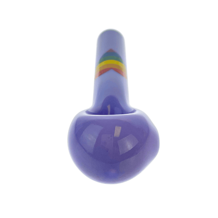 JF Purple Pipe w/Rainbow Heart - Up N Smoke