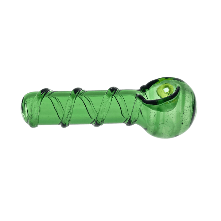 JF Embossed Green Spiral Pipe - Up N Smoke