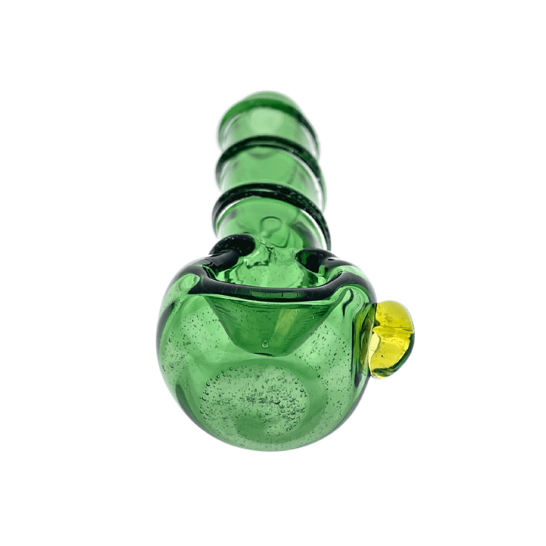 JF Embossed Green Spiral Pipe - Up N Smoke