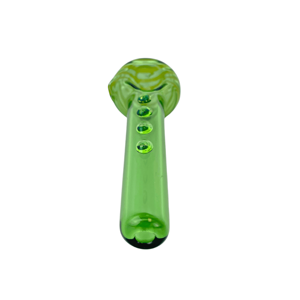 JF Green Spiral Bowl Pipe - Up N Smoke