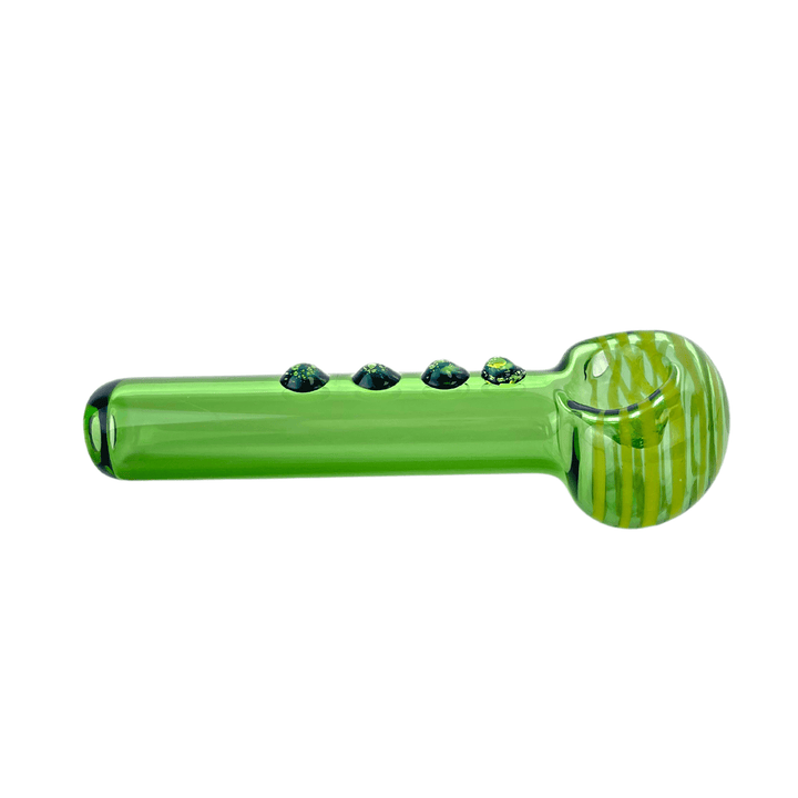 JF Green Spiral Bowl Pipe - Up N Smoke
