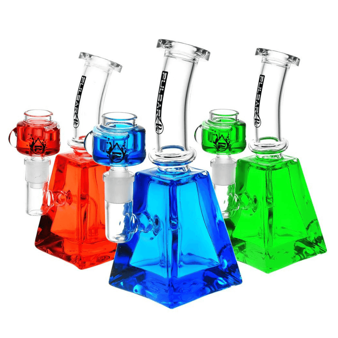 Pulsar Glycerin Squared Water Pipe - Up N Smoke
