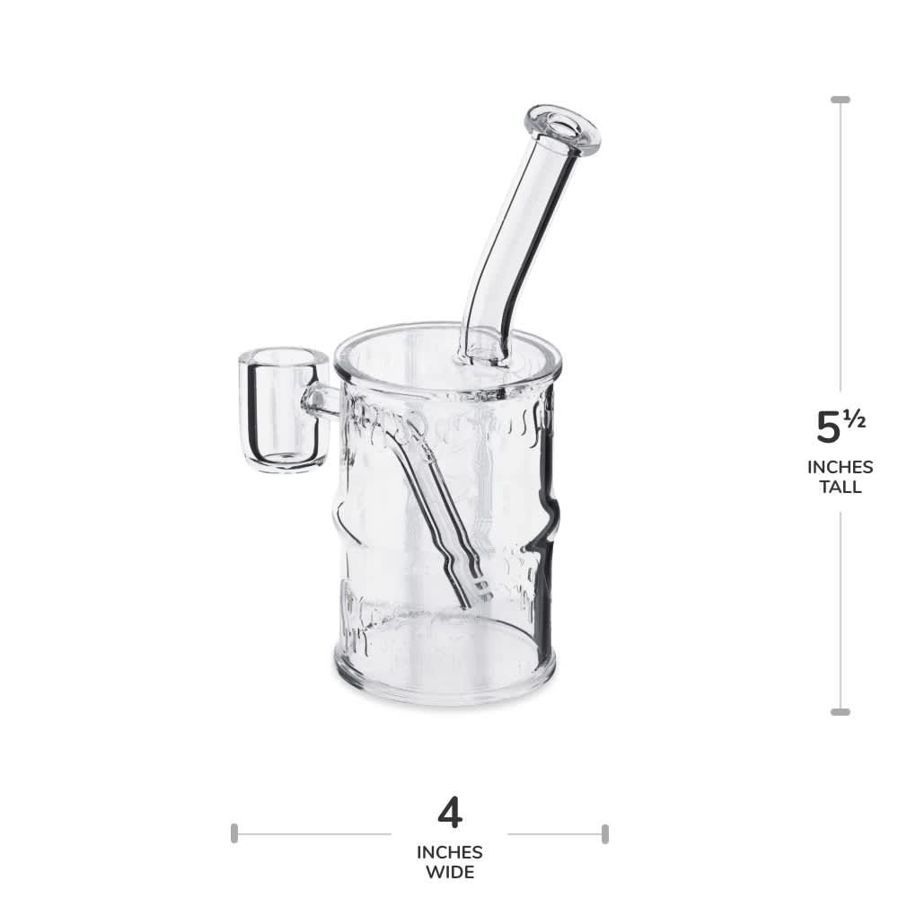 Toxic Barrel Mini Rig is Ooze’s first all-quartz dab rig – Up N Smoke